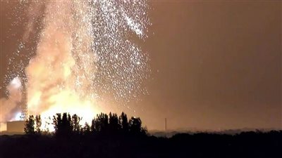  انفجار صاروخ تابع لشركة 
