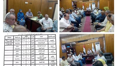 تعليم بني سويف يختتم استعداداته لانطلاق امتحانات الشهادة الإعدادية 