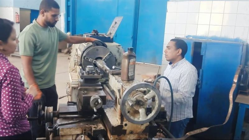 جانب من محطات الرفع