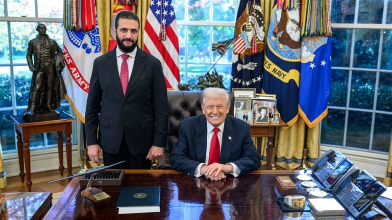 تفاصيل مكالمة الشرع