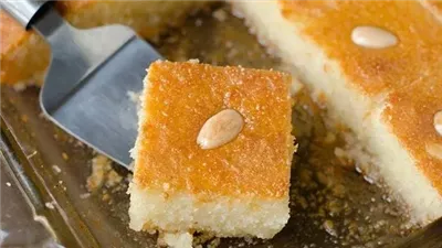 بخطوات سهلة وبسيطة.. طريقة عمل البسبوسة نادية السيد