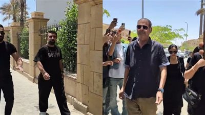 الوداع الأخير للفنانة سهام جلال.. فادي خفاجة وبسام رجب أول الحضور بالجنازة 
