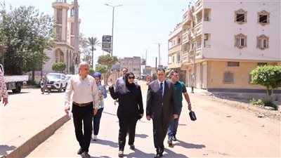 محافظ دمياط يتابع تطوير مدخل مدينة السرو ويرفع كفاءة كورنيش النيل
