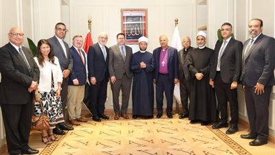 وزير الأوقاف يستقبل رئيس الطائفة الإنجيلية بمصر والأمين العام للاتحاد المعمدان