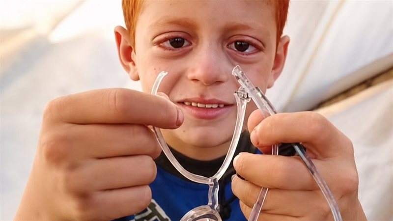 الطفل الفلسطيني أيوب