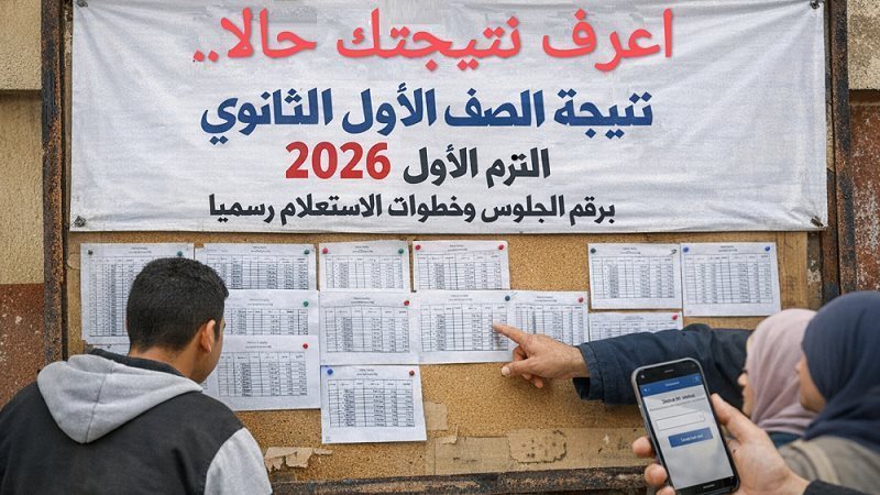 نتيجة الصف الأول