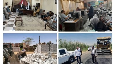 بنى سويف: كسح جماعى لمنازل بقرية دلهانس بالفشن بسبب مياه مجهولة المصدر 