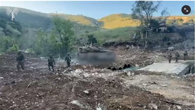 جيش الاحتلال: لواء جفعاتي يعبر نهر الليطاني في جنوب لبنان