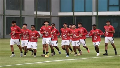 منتخب مصر للشباب يواصل تحضيراته لوديتي روسيا استعدادا لتصفيات أفريقيا