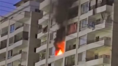السيطرة علي حريق شقة سكنية بسيتي مول بشبرا الخيمة بمحافظة القليوبية 