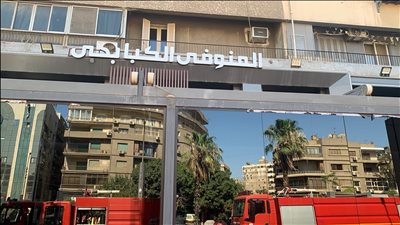 السيطرة على حريق بمطعم كبابجى المنوفي بالنزهة| صور 