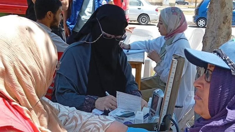 جانب من القافلة