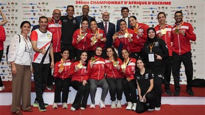 وزير الشباب والرياضة يهنئ أبطال السلاح بعد تصدر مصر ميداليات بطولة أفريقيا