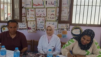 إقبال كبير على القافلة الطبية المقامة على روح فقيدي الزرقا بدمياط