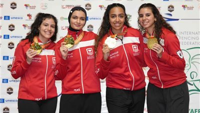 إنجاز رياضي جديد لجامعة القاهرة في بطولة أفريقيا للسلاح للسيدات