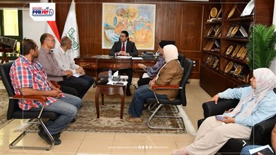 نائب المحافظ يترأس لجنة حصر أراضي أملاك الدولة بالفيوم