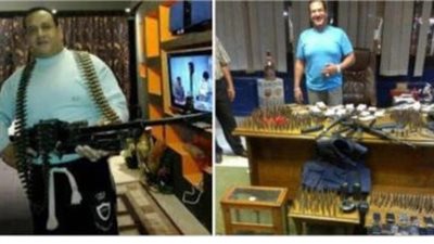 1000 طلقة وعشر قطع أثرية.. النيابة تكشف تفاصيل المضبوطات بمنزل صبري نخنوخ