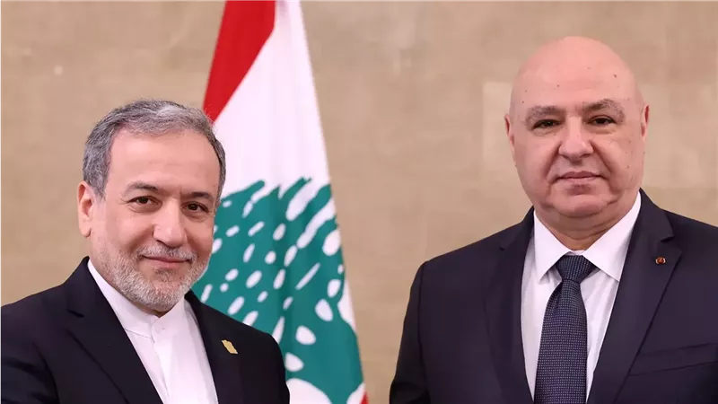 جوزيف عون وعباس عراقجي