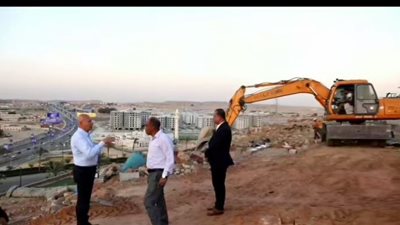 محافظ القاهرة يشرف على حملة مكبرة لإزالة التعديات والإشغالات بكورنيش المقطم