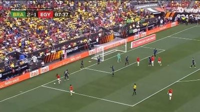 نتيجة وأهداف مباراة مصر والبرازيل الشوط الثاني (1-2) استعدادًا لكأس العالم 202