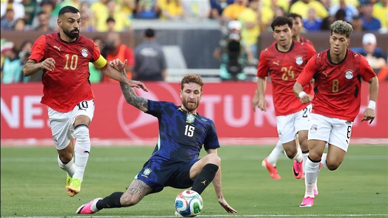 منتخب مصر والبرازيل