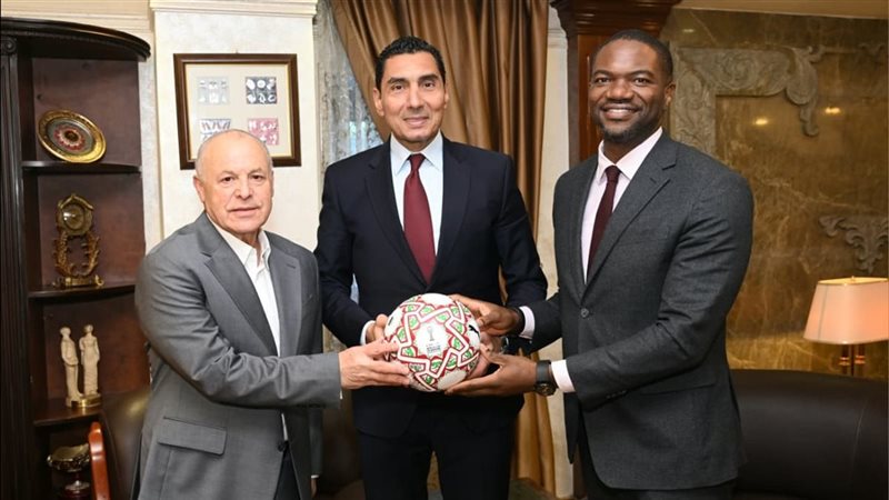 جوهر نبيل وهاني أبوريدة