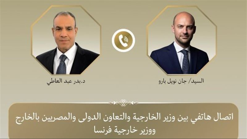 اتصال مصري فرنسي