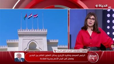 قرني: علاقات مصر وإريتريا تشهد طفرة غير مسبوقة وأمن البحر الأحمر حق حصري