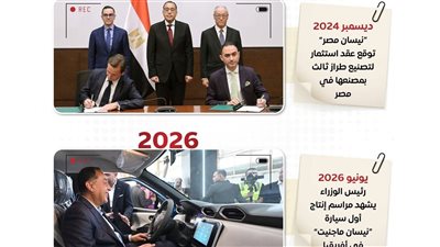 نيسان ماجنيت تنطلق من مصر باستثمارات 45 مليون دولار ومكون محلي 55%