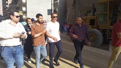محافظ الغربية يوجه بحلول هندسية متكاملة بشارع الجلاء لمنع تجمعات الأمطار