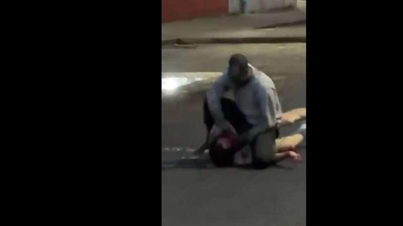 محاولة ذبح رجل