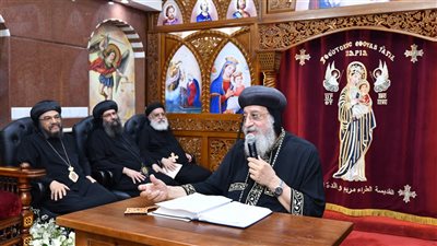 البداية روحية.. البابا تواضروس:الرئيس السيسي بدأ بناء العاصمة بالمسجد والكنيسة