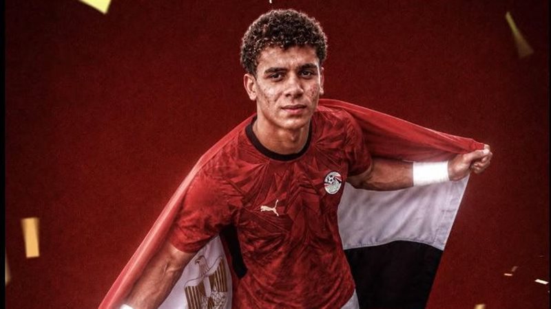 حمزة عبد الكريم نجم منتخب مصر 
