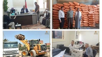 توريد 110 طن نترات ويوريا لتسليمها للمزارعين وإزالة حالات تعد ببنى سويف