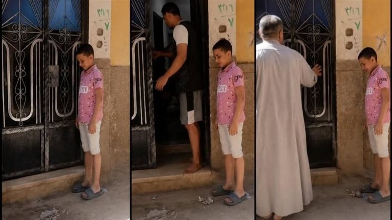 أب يترك ابنه