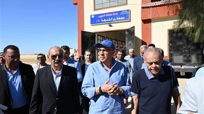 محافظ السويس ووزير الري يتابعان جاهزية المنظومة المائية  