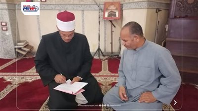 مدير الدعوة بأوقاف الفيوم يواصل جولاته المرورية على المساجد لمتابعة سير العمل