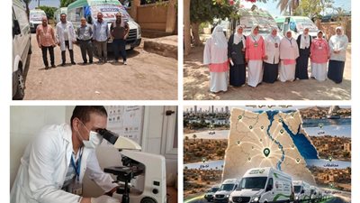بنى سويف: 3360خدمة طبية مجانية لاهالى كفر أبو شهبة بإهناسيا ضمن قوافل الصحة 