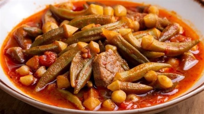 طريقة عمل البامية