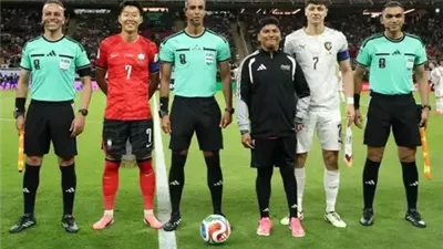 أمين عمر وأبو الرجال ضمن طاقم تحكيم مباراة العراق والنرويج بكأس العالم