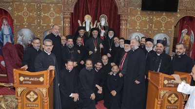 بطريرك الأقباط الكاثوليك يصل أبوقرقاص لبدء جولة رعوية ولقاءات كنسية