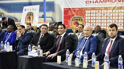 وزير الرياضة يشهد افتتاح بطولة أفريقيا للسامبو بمشاركة 26 دولة