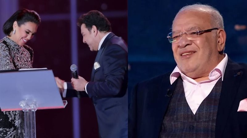 صلاح عبدالله ومي