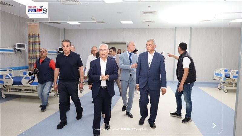 وزير الصحة في المنيا