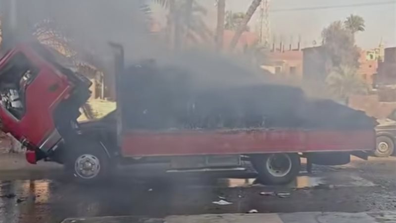 جانب من الحادث 