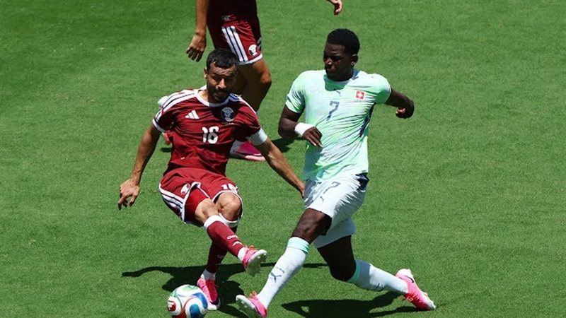 مباراة قطر وسويسرا