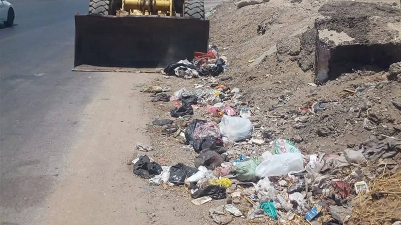 حملة نظافة لرفع المخلفات