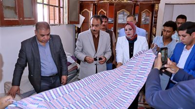محافظ سوهاج يتفقد عددًا من المشروعات والمنشآت الخدمية والتنموية بحي الكوثر