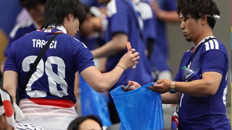 جماهير المنتخب الياباني