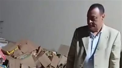 ضبط مخزن مخالف بالإسماعيلية يحتوي كميات ضخمة من الأغذية الفاسدة